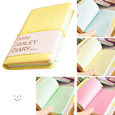 "Smiley" Mini Pocket Notebook Paper Memo Diary Planner Tiny Journal Notepad LC